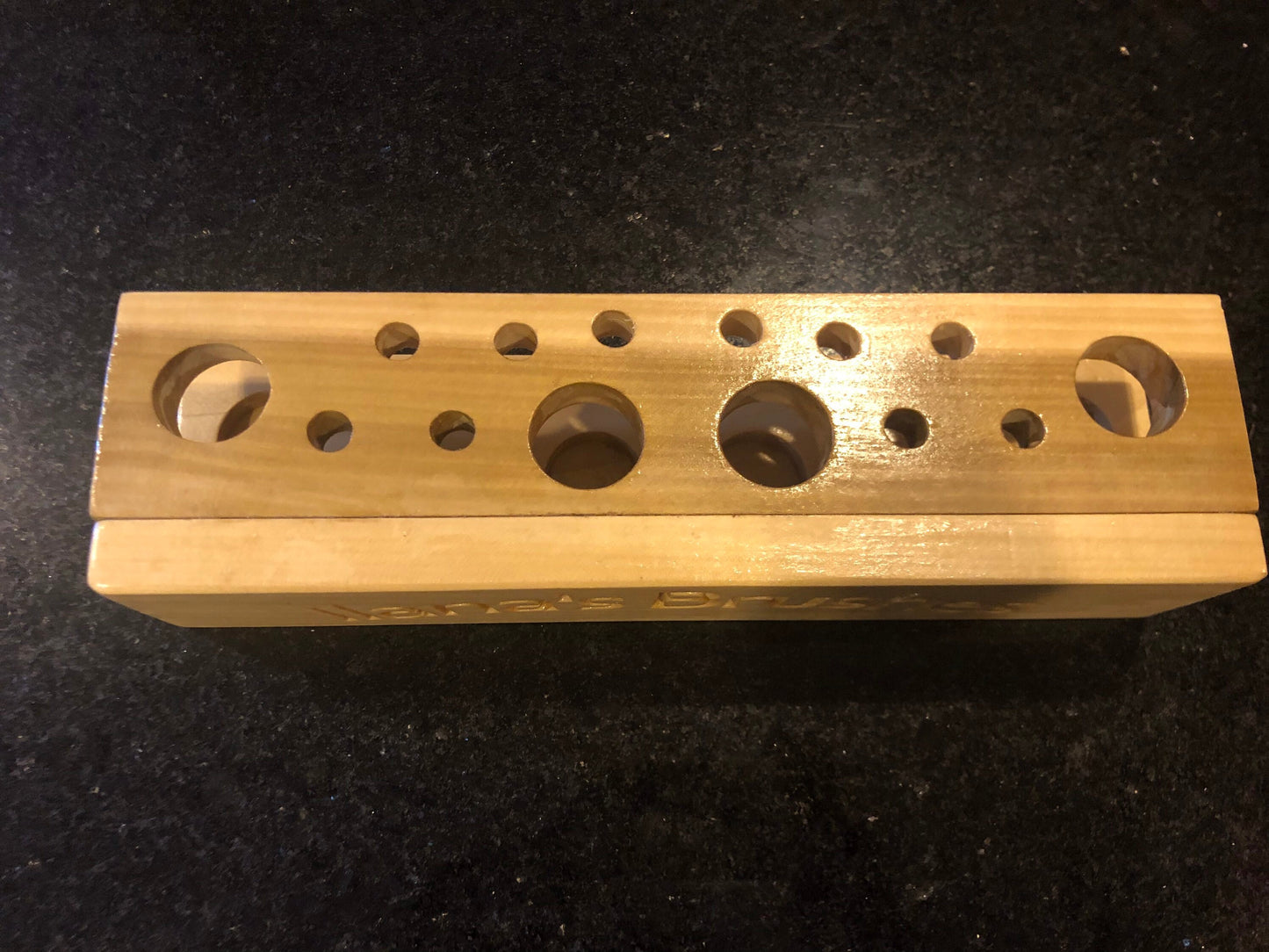 Personalized Brush Holder