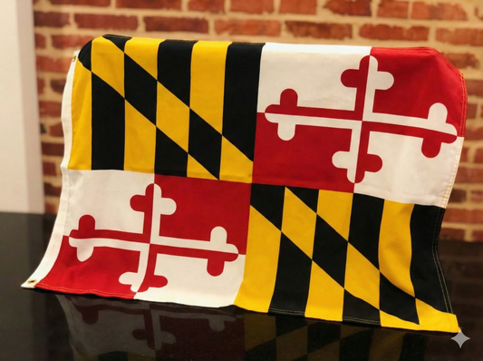 Personalized Wooden Serving Tray: Your Flag