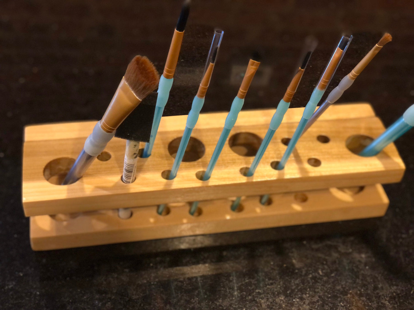 Personalized Brush Holder