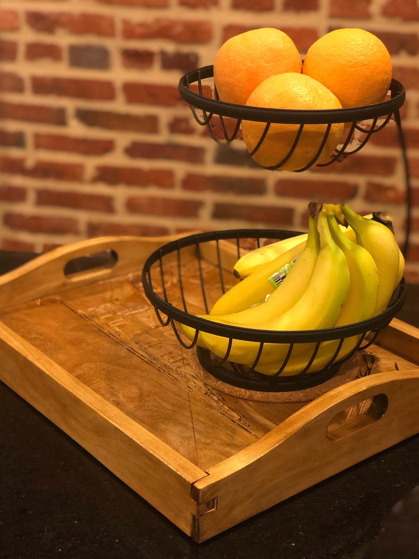 Personalized Wooden Serving Tray: Your Photo